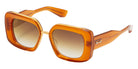 Akoni Virgo 108C 51 - Cloudy Orange/Gold / Gradient Dark Brown/Clear #id:akovirgo108c_s:100105