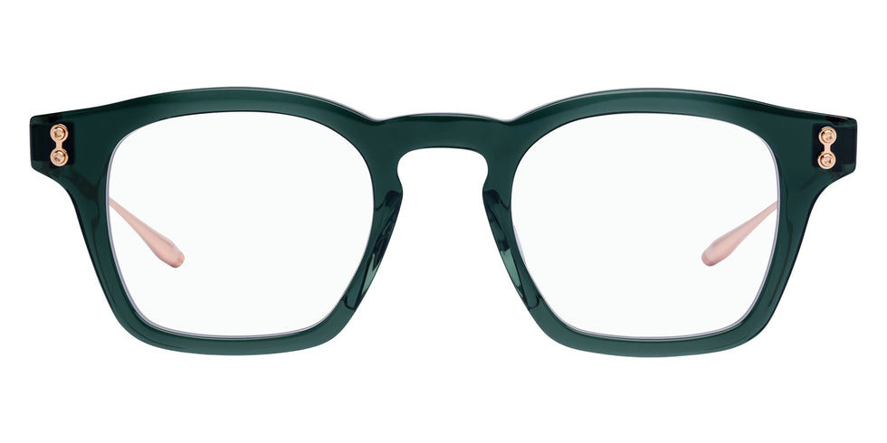 Akoni Wise 418E 45 - Deep Emerald Green/12k Gold #id:akowise418e_s:104100