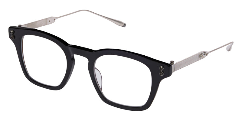 Akoni Wise 418F 45 - Black/Brushed Palladium/Clear Lenses #id:akowise418f_s:108105