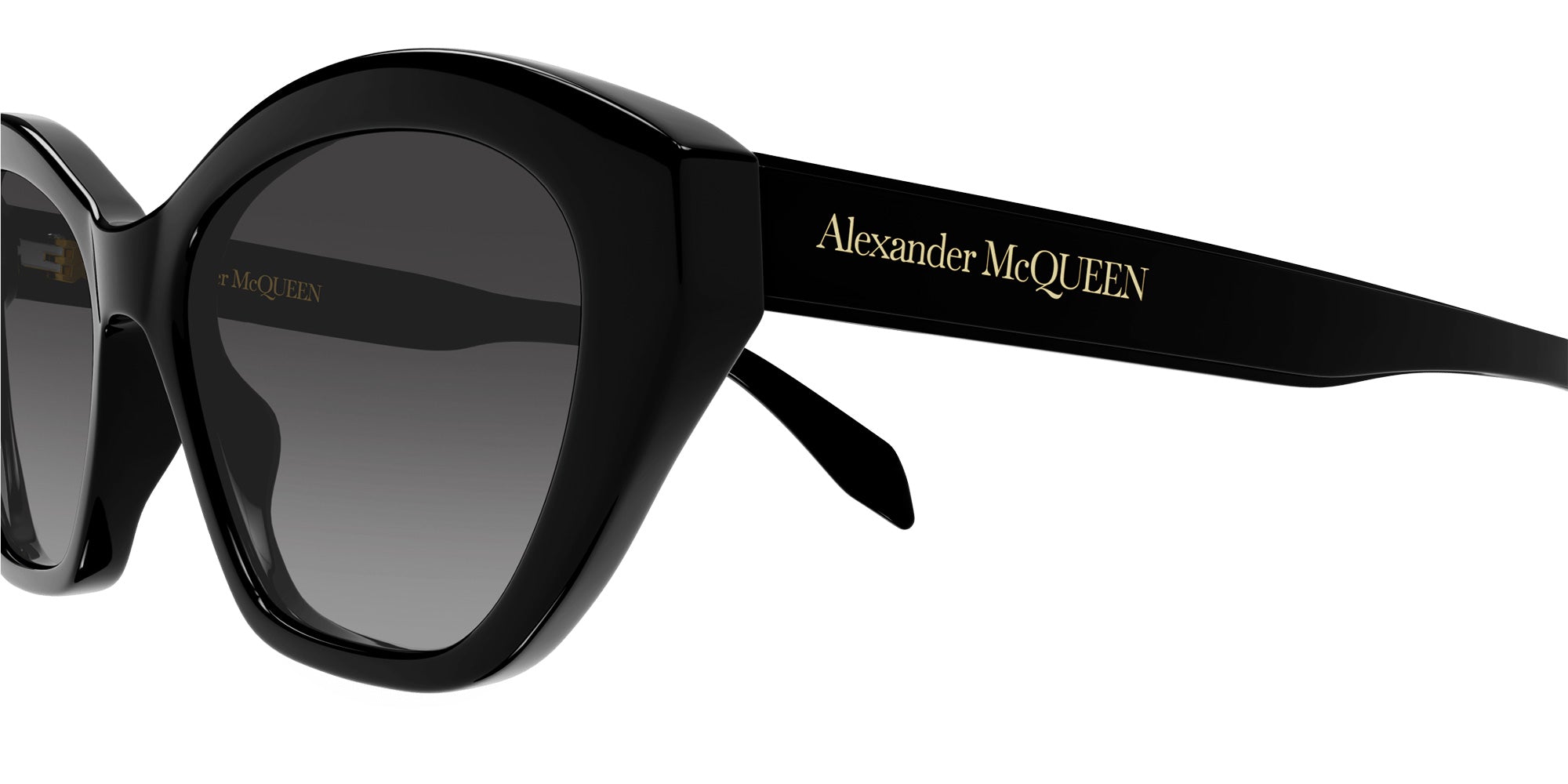 Alexander McQueen AM0355S 001 54 - Black / Gray Gradient #id:am0355s001_s:100110
