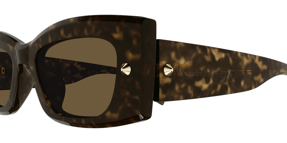 Alexander McQueen AM0426S 002 51 - Havana / Brown #id:am0426s002_s:100110