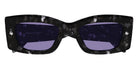 Alexander McQueen AM0426S 003 51 - Havana / Violet #id:am0426s003_s:102100