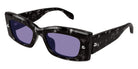 Alexander McQueen AM0426S 003 51 - Havana / Violet #id:am0426s003_s:102105