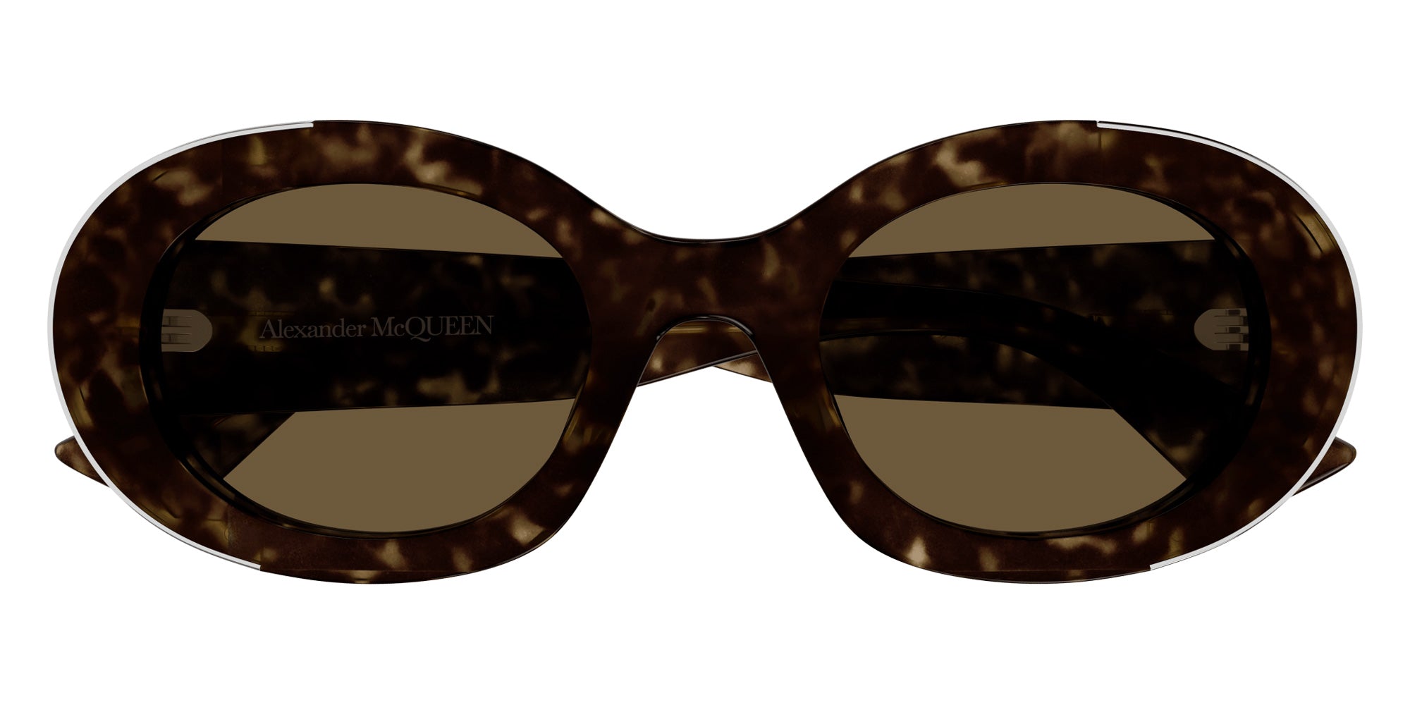 Alexander McQueen AM0445S 002 51 - Havana / Brown #id:am0445s002_s:100100
