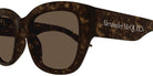 Alexander McQueen AM0451SA 002 55 - Havana / Brown #id:am0451sa002_s:100110