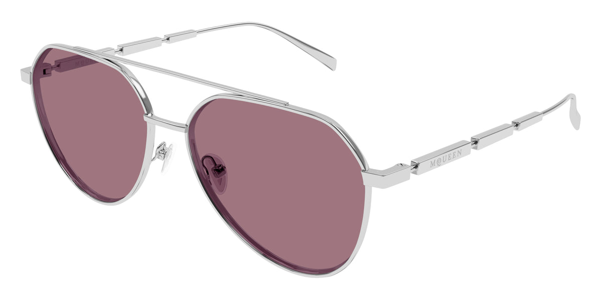 Alexander McQueen AM0478S 004 59 - Silver / Red #id:am0478s004_s:102105