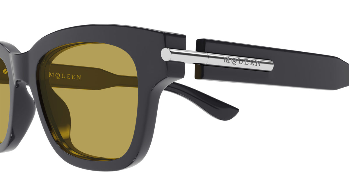 Alexander McQueen AM0497S 003 51 - Gray / Yellow #id:am0497s003_s:100110