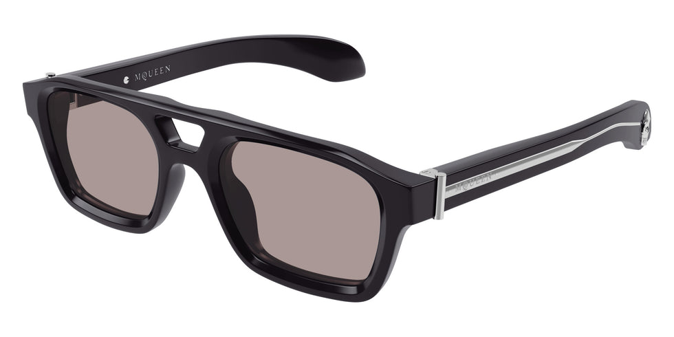 Alexander McQueen AM0505S 004 52 - Violet / Brown #id:am0505s004_s:100105