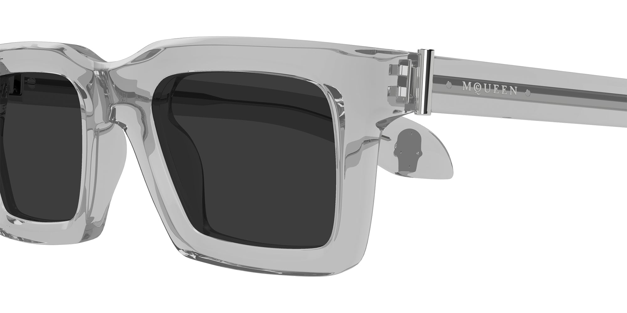 Alexander McQueen AM0506S 006 50 - Gray / Gray #id:am0506s006_s:100110