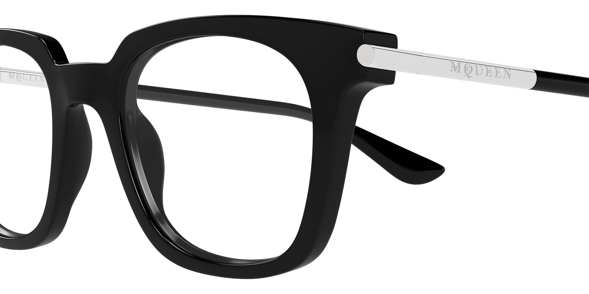 Alexander McQueen AM0521O 001 48 - Black/Silver #id:am0521o001_s:100110