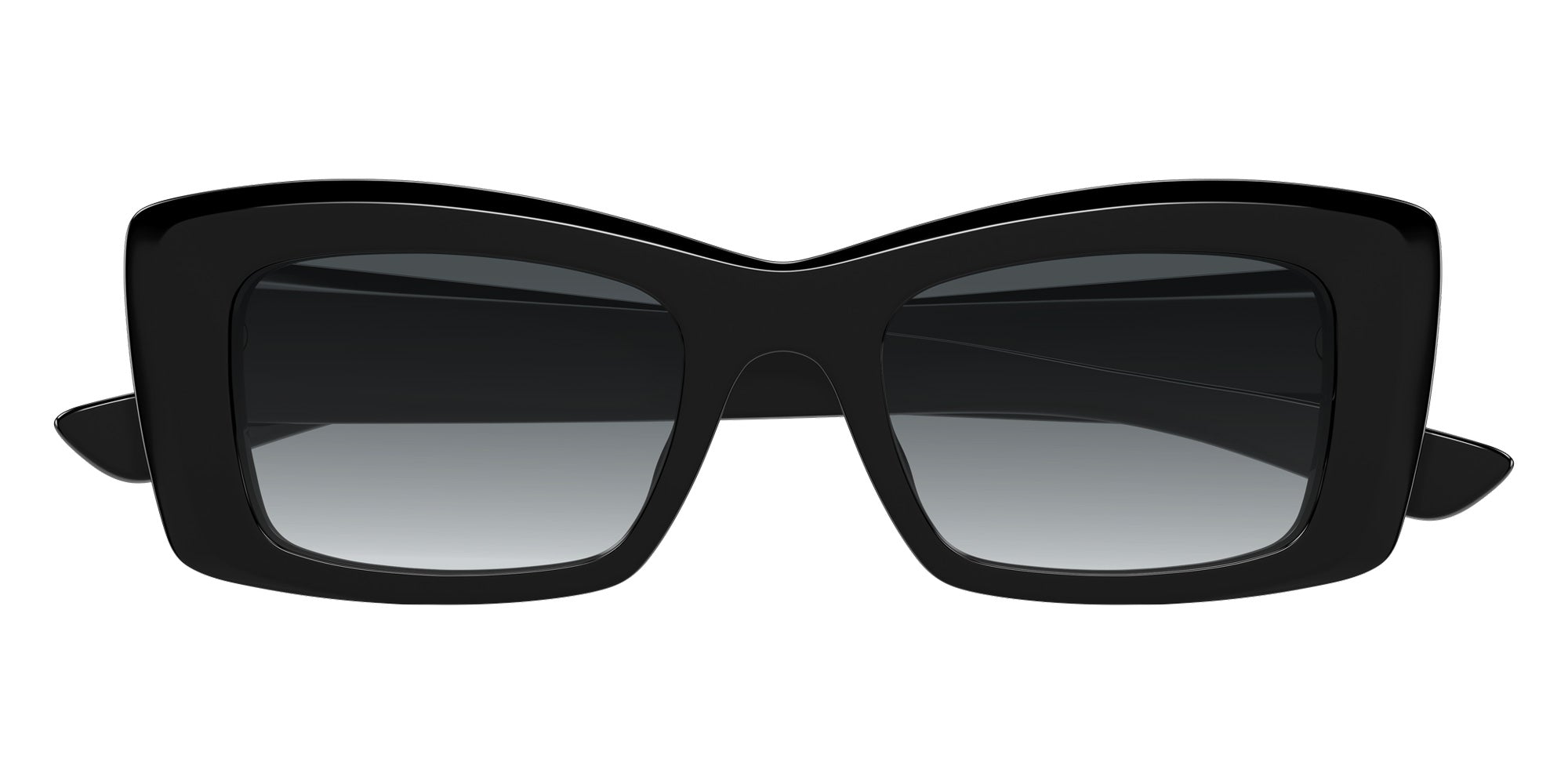 Alexander McQueen AM0526S 001 50 - Black / Gray Gradient #id:am0526s001_s:100100