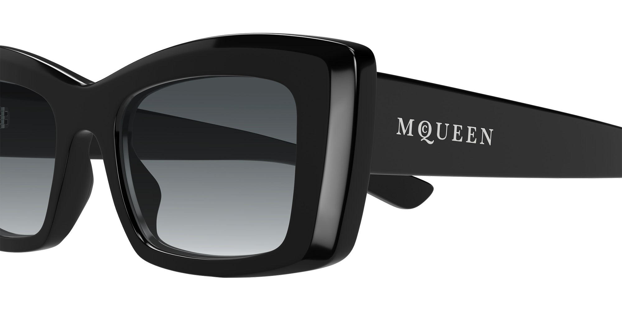 Alexander McQueen AM0526S 001 50 - Black / Gray Gradient #id:am0526s001_s:100110