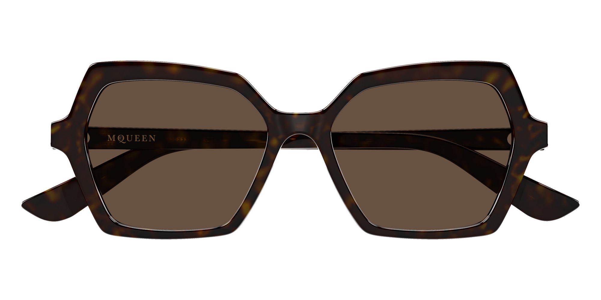 Alexander McQueen AM0537S 002 54 - Havana / Brown #id:am0537s002_s:102100