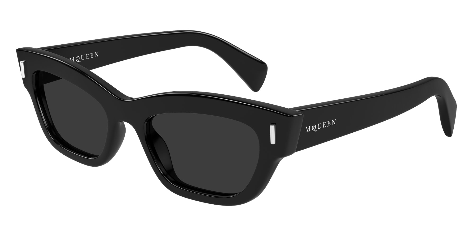 Alexander McQueen AM0548S 001 52 - Black / Gray #id:am0548s001_s:100105