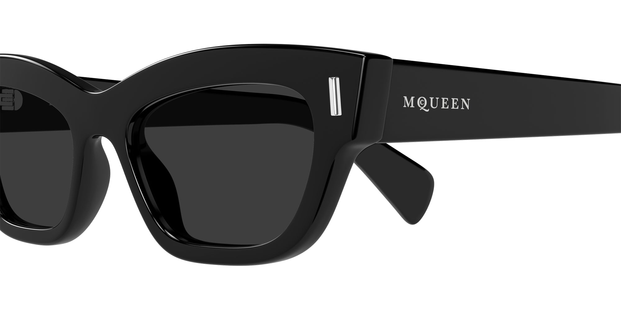 Alexander McQueen AM0548S 001 52 - Black / Gray #id:am0548s001_s:100110
