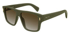 Alexander McQueen AM0550S 003 55 - Green / Brown Gradient #id:am0550s003_s:102105