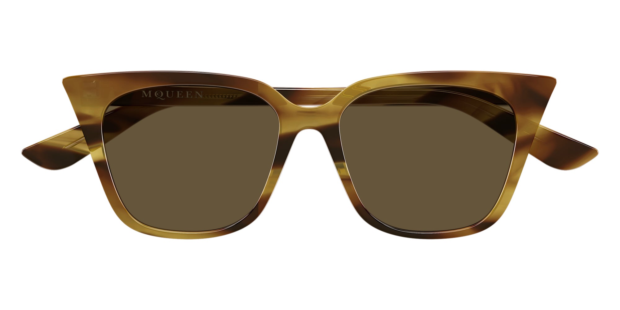 Alexander McQueen AM0556S 003 53 - Havana / Brown #id:am0556s003_s:104100