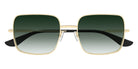 Alexander McQueen AM0564S 003 55 - Gold / Green Gradient #id:am0564s003_s:102100