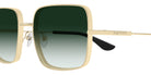 Alexander McQueen AM0564S 003 55 - Gold / Green Gradient #id:am0564s003_s:102110