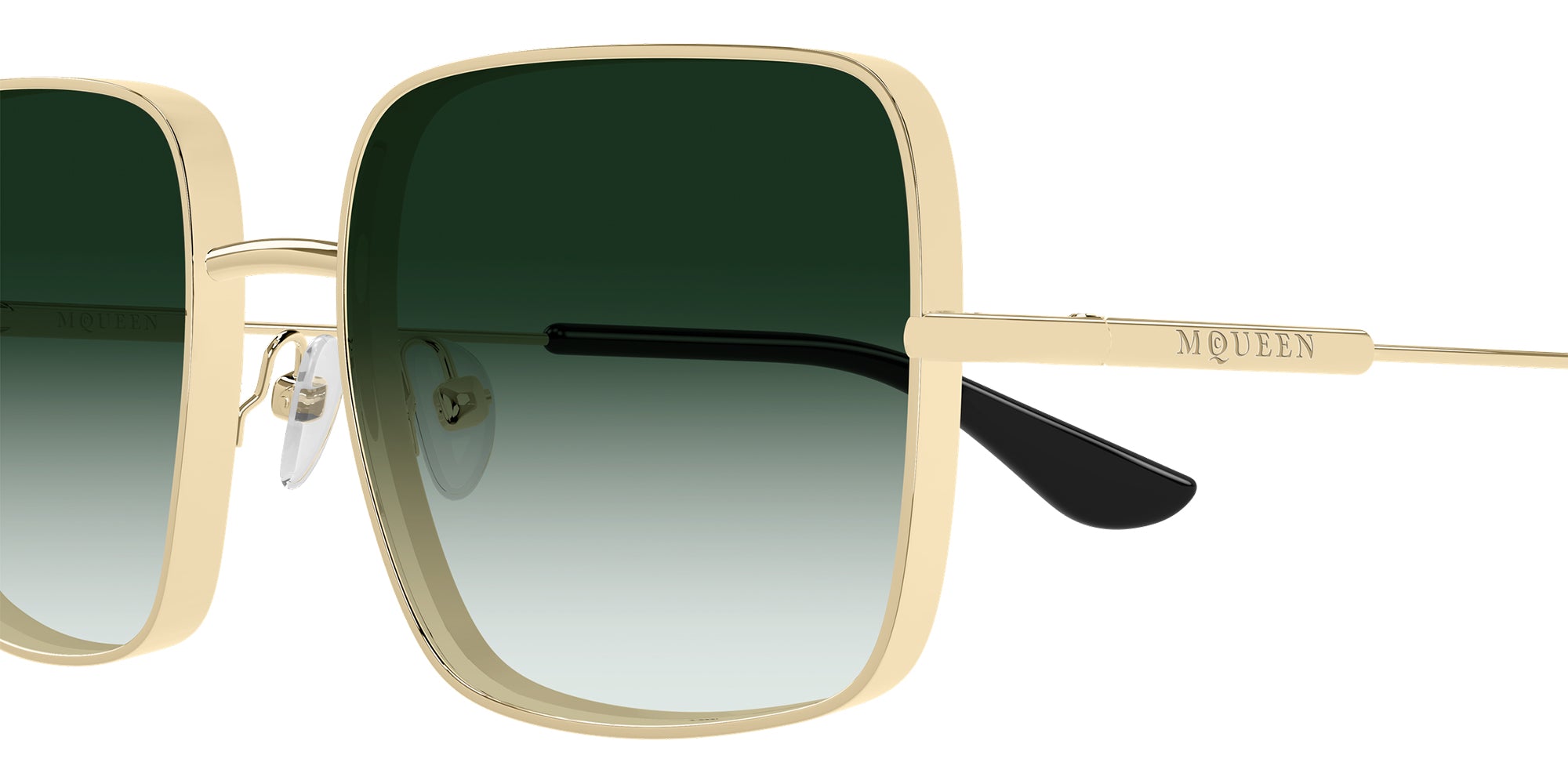 Alexander McQueen AM0564S 003 55 - Gold / Green Gradient #id:am0564s003_s:102110