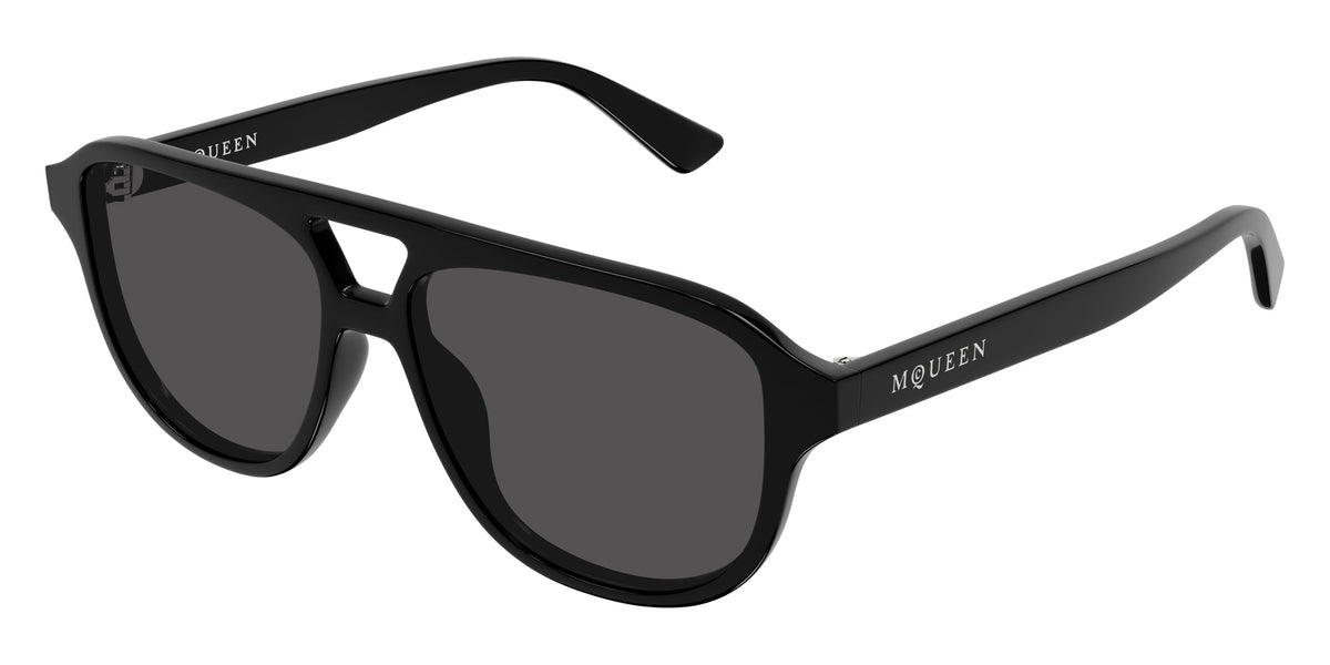 Alexander McQueen AM0573S 001 54 - Black / Gray #id:am0573s001_s:100105