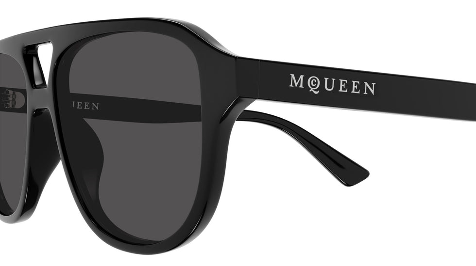 Alexander McQueen AM0573S 001 54 - Black / Gray #id:am0573s001_s:100110