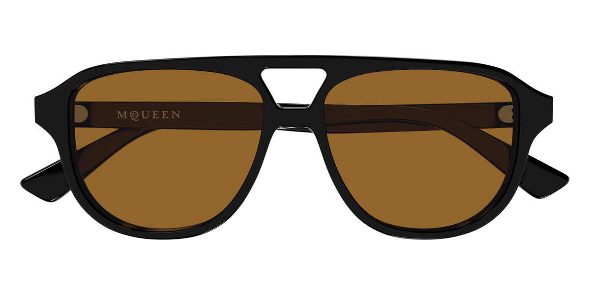 Alexander McQueen AM0573S 003 54 - Black / Brown #id:am0573s003_s:102100