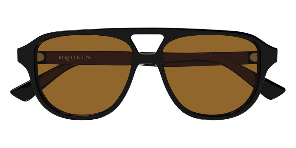 Alexander McQueen AM0573S 003 54 - Black / Brown #id:am0573s003_s:102100