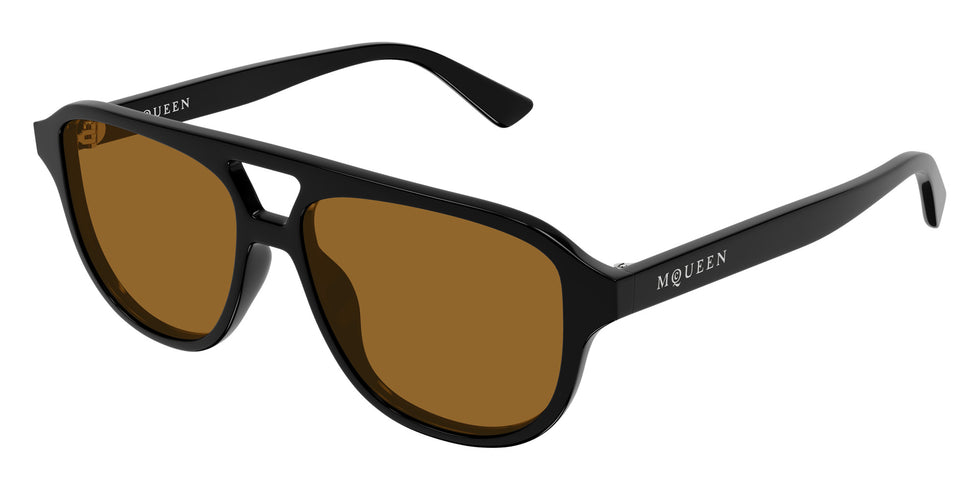 Alexander McQueen AM0573S 003 54 - Black / Brown #id:am0573s003_s:102105