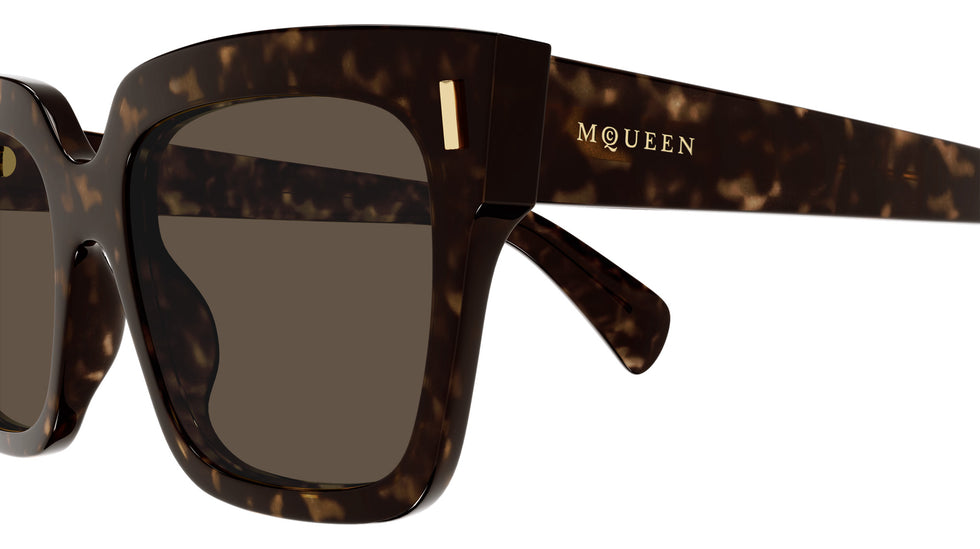 Alexander McQueen AM0583S 002 56 - Havana / Brown #id:am0583s002_s:102110