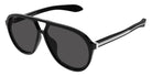 Alexander McQueen AM0586S 001 59 - Black / Gray #id:am0586s001_s:100105