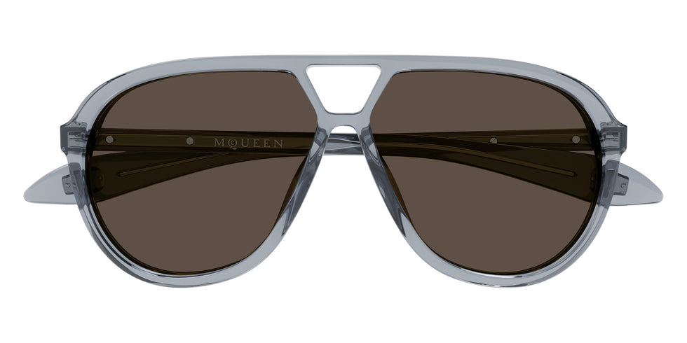 Alexander McQueen AM0586S 004 59 - Gray / Brown #id:am0586s004_s:102100