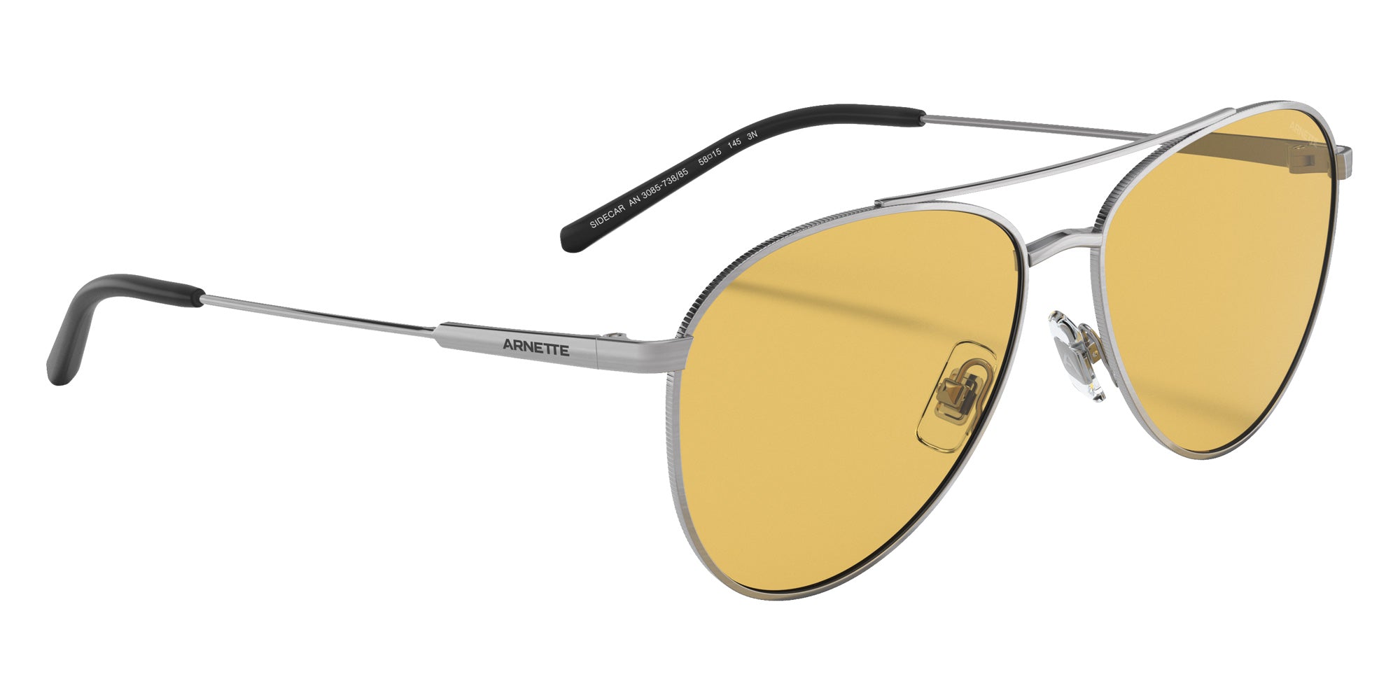 ARNETTE AN3085 Sidecar 738/85 58 - Brushed Gunmetal #id:an308573885_s:100120