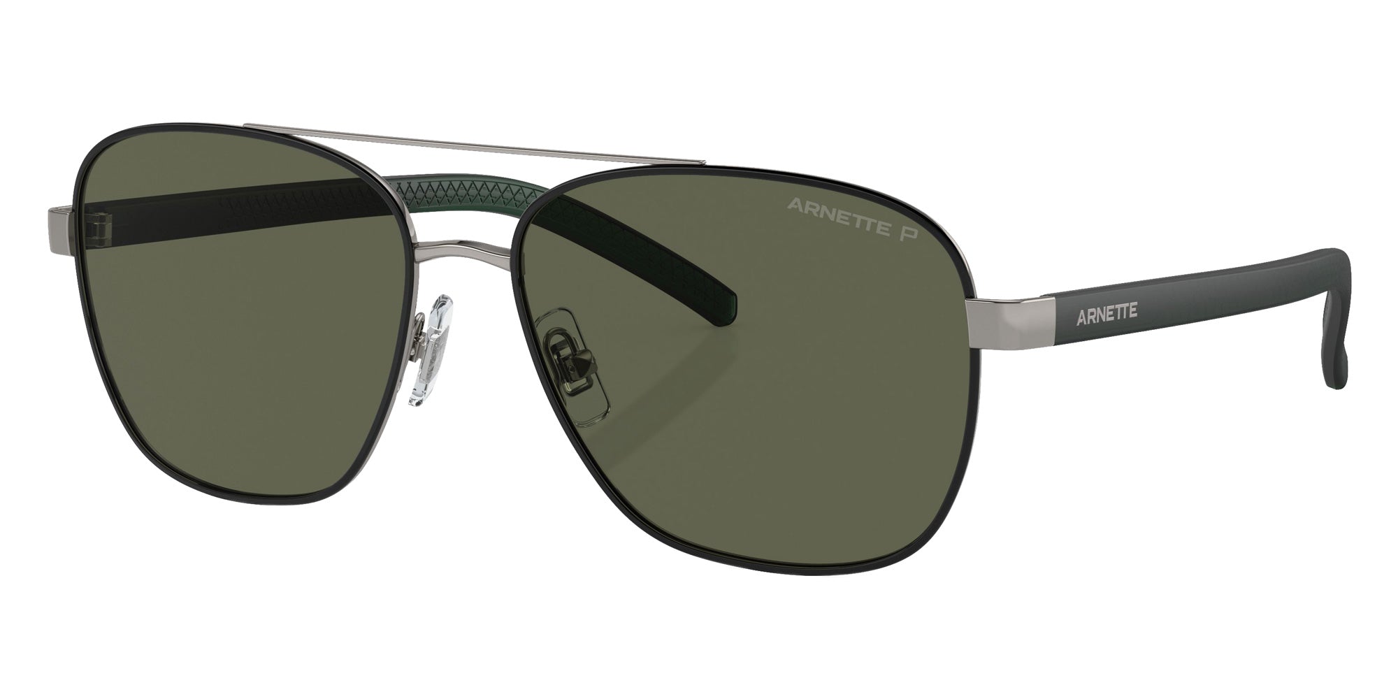 ARNETTE AN3087 Walvis 756/9A 59 - Gunmetal/Black / Polarized Green #id:an30877569a_s:104105