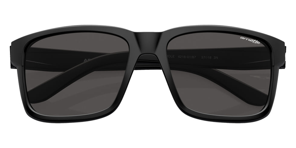 ARNETTE AN4218 Swindle 01/87 57 - Matte Black / Dark Gray #id:an42180187_s:100125
