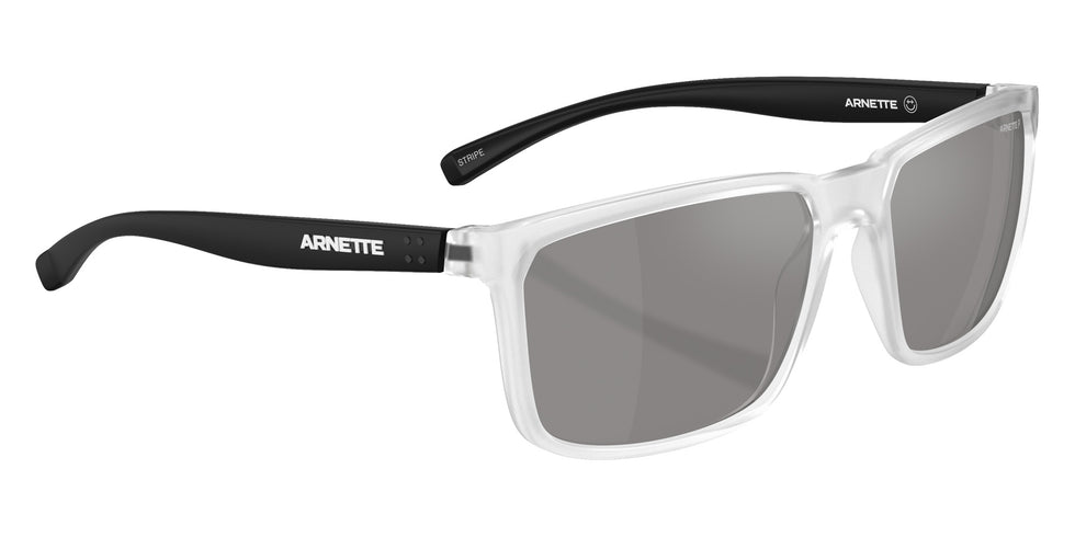 ARNETTE AN4251 Stripe 2761Z3 58 - Matte Crystal / Gray Mirrored Silver 80 Polarized #id:an42512761z3_s:100120