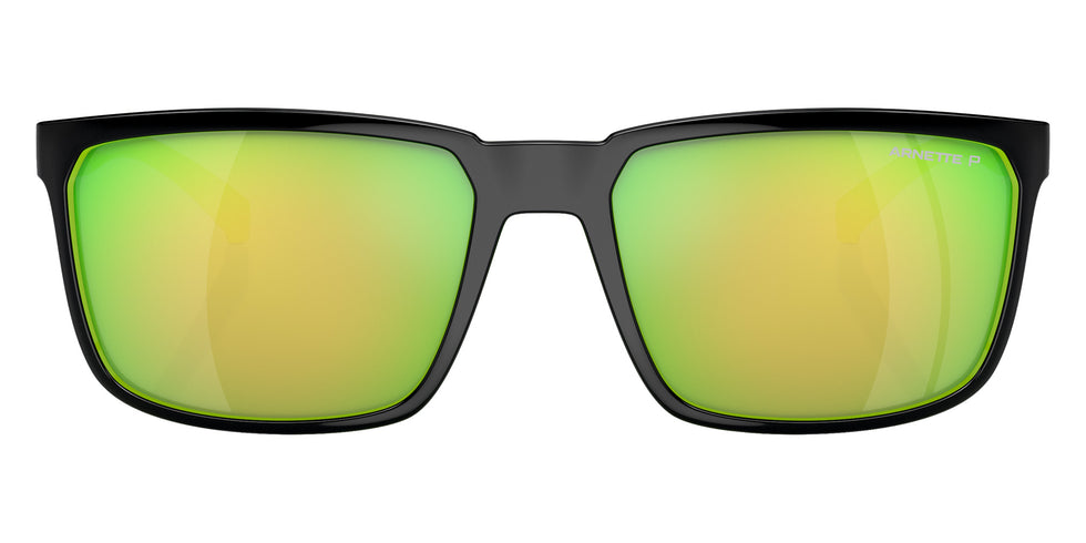 ARNETTE AN4251 Stripe 29421I 58 - Black/Fluo Green / Dark Gray Mirrored Green Polarized #id:an425129421i_s:100100