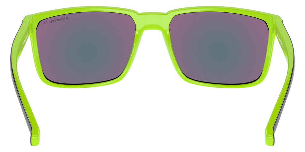 ARNETTE AN4251 Stripe 29421I 58 - Black/Fluo Green / Dark Gray Mirrored Green Polarized #id:an425129421i_s:100115