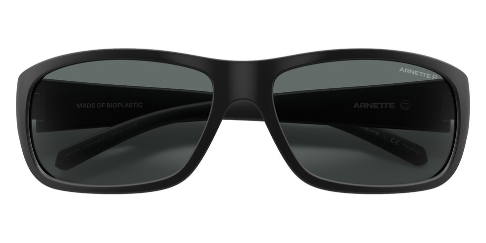 ARNETTE AN4290 Uka-Uka 275881 63 - Matte Black / Polarized Dark Gray #id:an4290275881_s:100125