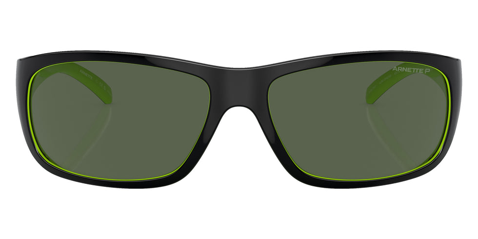 ARNETTE AN4290 Uka-Uka 29429A 63 - Top Black/Fluo Green / Dark Green Polarized #id:an429029429a_s:102100