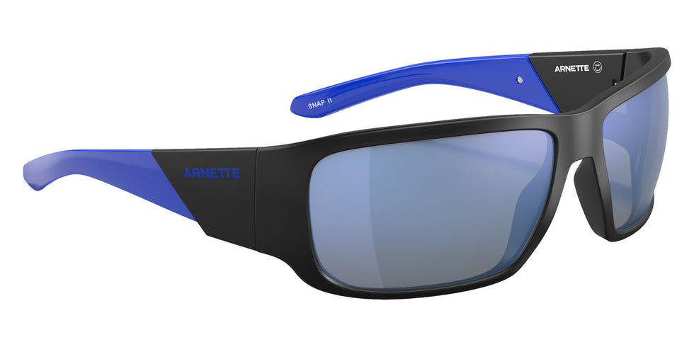 ARNETTE AN4297 Snap II 280622 64 - Matte Black / Dark Gray Mirrored Water Polarized #id:an4297280622_s:100120