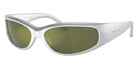 ARNETTE AN4302 Catfish 28676R 62 - Metallic Silver / Dark Green Mirrored Petrol #id:an430228676r_s:100105
