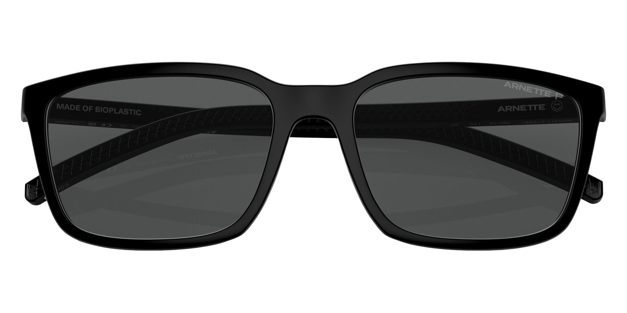 ARNETTE AN4311 275881 56 - Matte Black / Dark Gray Polarized #id:an4311275881_s:100125