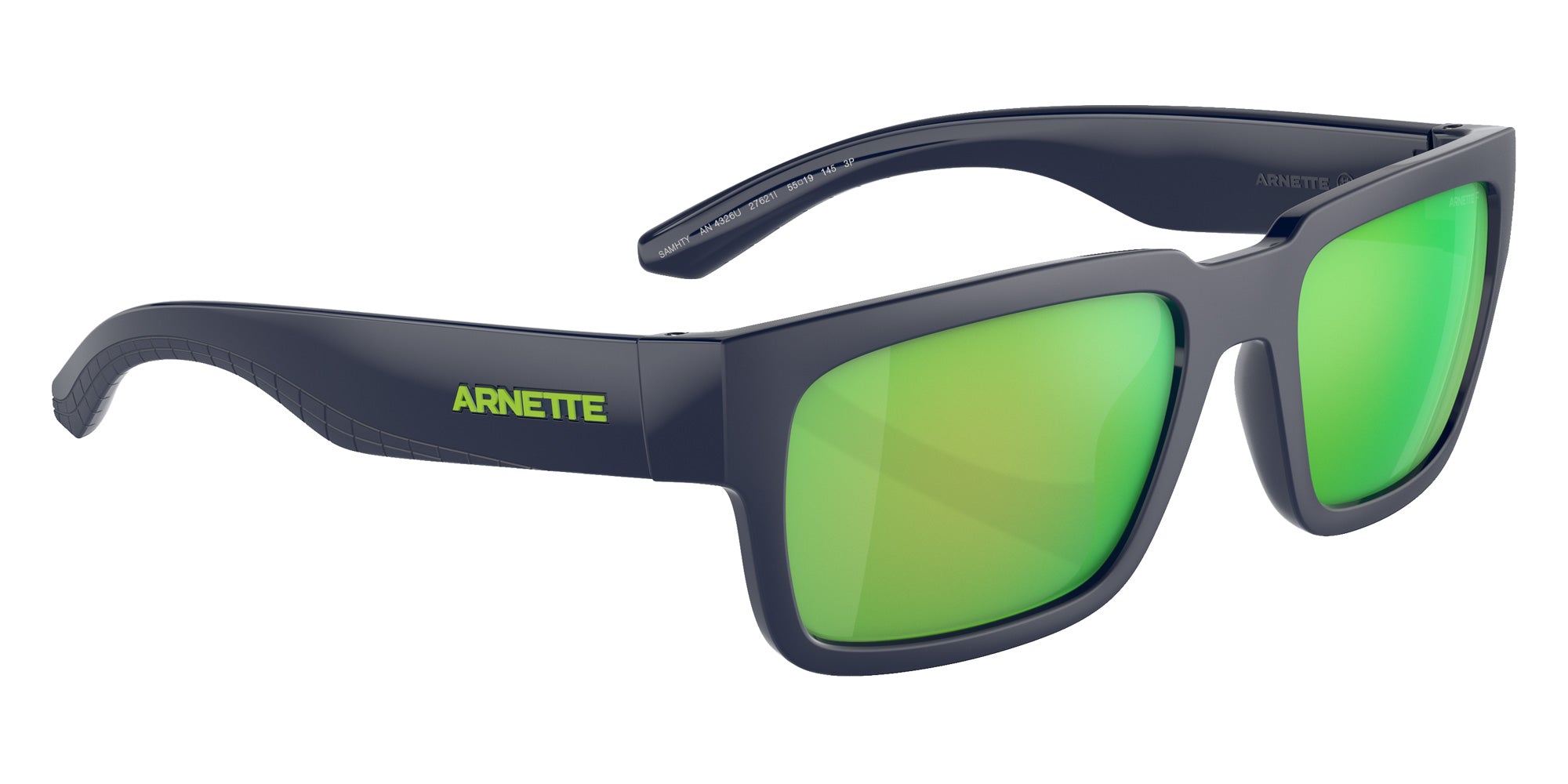 ARNETTE AN4326U Samhty 27621I 55 - Blue / Dark Gray Mirrored Green Polarized #id:an4326u27621i_s:100120