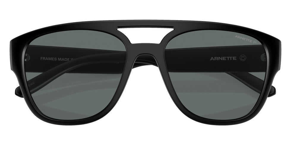 ARNETTE AN4327 Mew2 290081 56 - Matte Recycled Black / Polarized Gray #id:an4327290081_s:102125