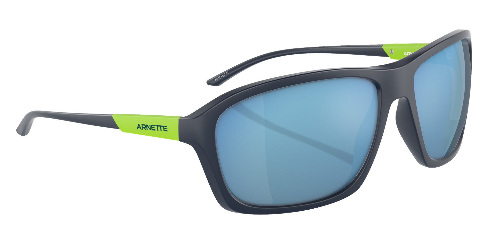 ARNETTE AN4329 Nitewish 278222 63 - Matte Blue / Dark Gray Mirrored Water Polarized #id:an4329278222_s:100120