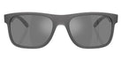 ARNETTE AN4341 Khim 27866G 56 - Transparent Gray Matte/Shiny / Gray Mirrored Silver #id:an434127866g_s:100100