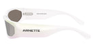 ARNETTE AN4349 Smaze 29746G 62 - Opalescent White Gradient / Light Gray Mirrored Silver #id:an434929746g_s:100110