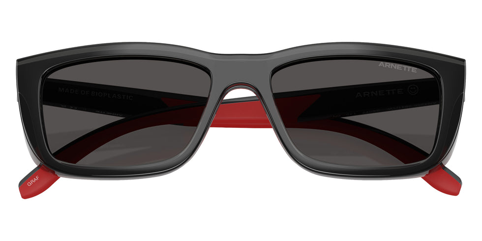 ARNETTE AN4356 Graf 28411W 54 - Dark Gray/Red Rubber #id:an435628411w_s:104120