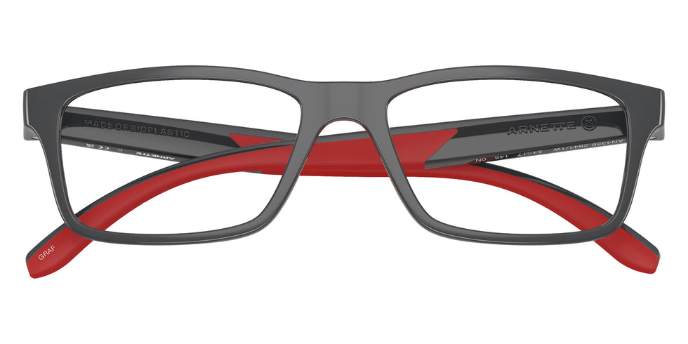 ARNETTE AN4356 Graf 28411W 54 - Dark Gray/Red Rubber #id:an435628411w_s:104130